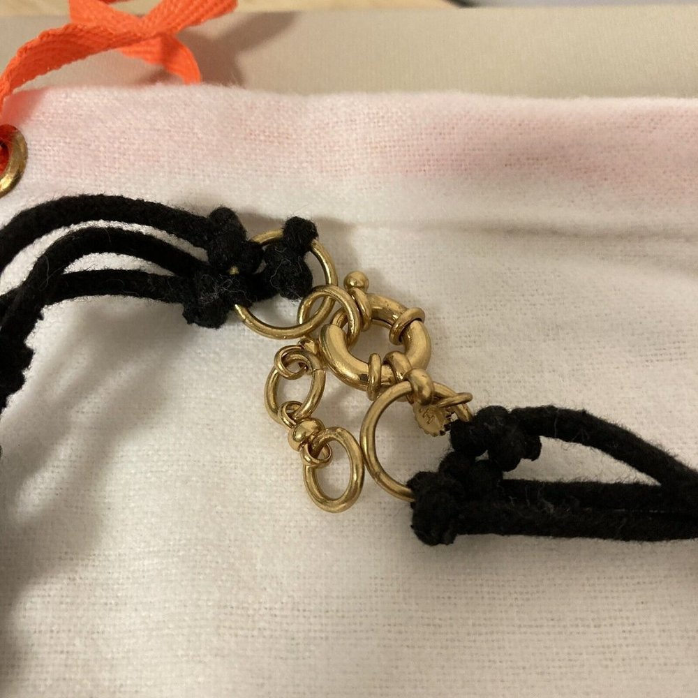 India Hicks Drawing Room Necklace Black/Camo NIB Retired Item HTF - Picture 4 of 7